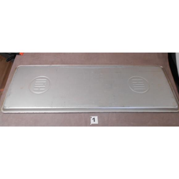 Antique HILL Aluminum Deli Case Display Tray # 1 30" X 10.5" Butcher Bakery - Picture 3 of 9